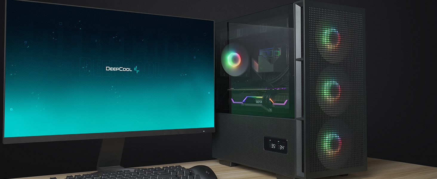 DeepCool CH560 DIGITAL ATX Airflow case